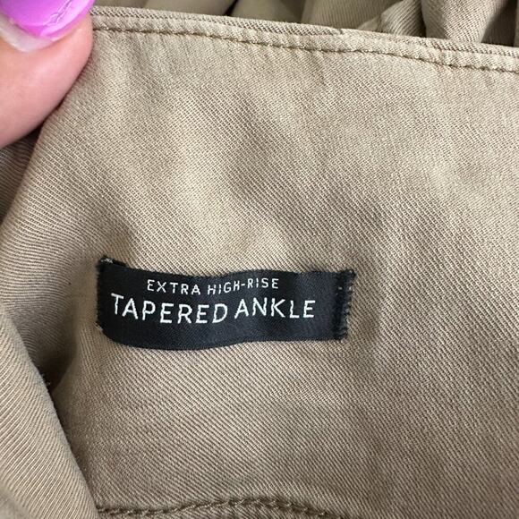 2/$30 White House Black Market Extra High-Rise Tapered Ankle Cargo Pants #A0140 - Picture 6 of 10